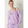 Victorias Secret PINK Victoria's Secret PINK Everyday Lounge Off The Shoulder Sweatshirt