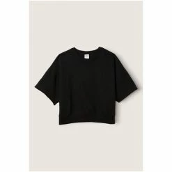 Victorias Secret PINK Victoria's Secret PINK Short Sleeve Crop Crew Sweatshirt -Victoria's Secret PINK Shop unnamed file 4225