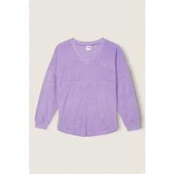Victorias Secret PINK Victoria's Secret PINK Varsity Beach Terry V Neck -Victoria's Secret PINK Shop unnamed file 4228