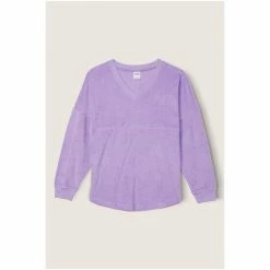 Victorias Secret PINK Victoria's Secret PINK Varsity Beach Terry V Neck -Victoria's Secret PINK Shop unnamed file 4231
