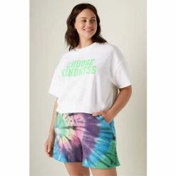 Victorias Secret PINK Victoria's Secret PINK Short Sleeve Crop Crew Sweatshirt