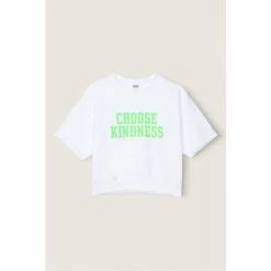 Victorias Secret PINK Victoria's Secret PINK Short Sleeve Crop Crew Sweatshirt -Victoria's Secret PINK Shop unnamed file 4240