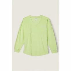 Victorias Secret PINK Victoria's Secret PINK Varsity Beach Terry V Neck Top -Victoria's Secret PINK Shop unnamed file 4245