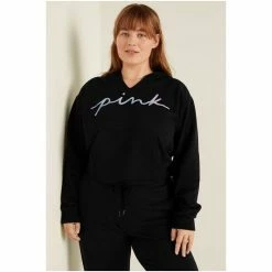 Victorias Secret PINK Victoria's Secret PINK Everyday Lounge Campus Crop Hoodie