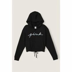 Victorias Secret PINK Victoria's Secret PINK Everyday Lounge Campus Crop Hoodie -Victoria's Secret PINK Shop unnamed file 4333
