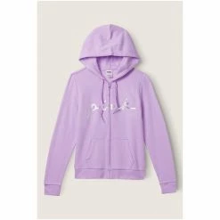 Victorias Secret PINK Victoria's Secret PINK Everyday Lounge Perfect Full Zip Hoodie -Victoria's Secret PINK Shop unnamed file 4398