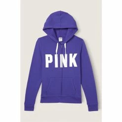 Victorias Secret PINK Victoria's Secret PINK Everyday Lounge Perfect Full Zip Hoodie -Victoria's Secret PINK Shop unnamed file 4412