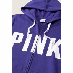 Victorias Secret PINK Victoria's Secret PINK Everyday Lounge Perfect Full Zip Hoodie -Victoria's Secret PINK Shop unnamed file 4413