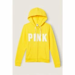 Victorias Secret PINK Victoria's Secret PINK Everyday Lounge Perfect FullZip Bananarama Classic Logo -Victoria's Secret PINK Shop unnamed file 4470