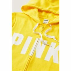 Victorias Secret PINK Victoria's Secret PINK Everyday Lounge Perfect FullZip Bananarama Classic Logo -Victoria's Secret PINK Shop unnamed file 4471