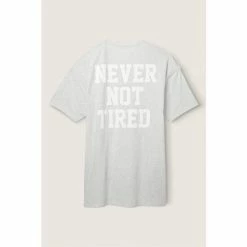 Victorias Secret PINK Victoria's Secret PINK Cotton Sleep Dress Heather Stone Grey -Victoria's Secret PINK Shop unnamed file 4524