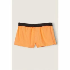 Victorias Secret PINK Victoria's Secret PINK Citrus Orange Flannel Boxy Halloween Pyjama Shorts