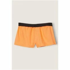 Victorias Secret PINK Victoria's Secret PINK Citrus Orange Flannel Boxy Halloween Pyjama Shorts -Victoria's Secret PINK Shop unnamed file 4549