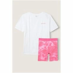 Victorias Secret PINK Victoria's Secret PINK Sleep Tee + Boxer Set -Victoria's Secret PINK Shop unnamed file 4564
