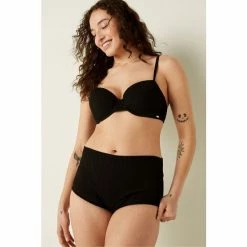 Victorias Secret PINK Victoria's Secret PINK Crinkle High Waist Shortie Swim Bottom