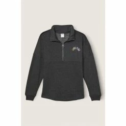 Victorias Secret PINK Victoria's Secret PINK Varsity Half Zip Fleece -Victoria's Secret PINK Shop unnamed file 4735