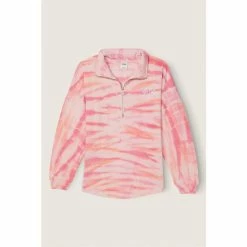 Victorias Secret PINK Victoria's Secret PINK Varsity Half Zip