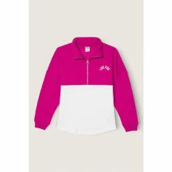 Victorias Secret PINK Victoria's Secret PINK Varsity Half Zip