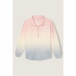 Victorias Secret PINK Victoria's Secret PINK Varsity Half Zip Fleece -Victoria's Secret PINK Shop unnamed file 4779