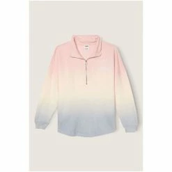 Victorias Secret PINK Victoria's Secret PINK Varsity Half Zip Fleece -Victoria's Secret PINK Shop unnamed file 4783