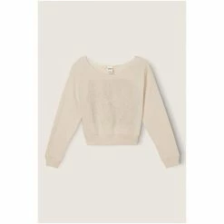 Victorias Secret PINK Victoria's Secret PINK Everyday Lounge Open Neck Crew Fleece