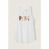 Victorias Secret PINK Victoria's Secret PINK Everyday Tank Optic White With Rose Gold Foil Classic Logo