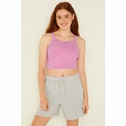 Victorias Secret PINK Victoria's Secret PINK Shrunken Rib Shelf Tank Top