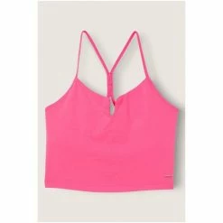 Victorias Secret PINK Victoria's Secret PINK Shrunken Crop Notch Shelf Cami -Victoria's Secret PINK Shop unnamed file 4936