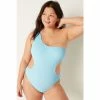 Victorias Secret PINK Victoria's Secret PINK Crinkle One Shoulder One Piece Swimsuit