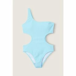 Victorias Secret PINK Victoria's Secret PINK Crinkle One Shoulder One Piece Swimsuit -Victoria's Secret PINK Shop unnamed file 4978