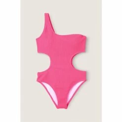 Victorias Secret PINK Victoria's Secret PINK Crinkle One Shoulder One Piece Swimsuit -Victoria's Secret PINK Shop unnamed file 4983