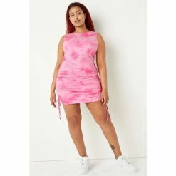 Victorias Secret PINK Victoria's Secret PINK Ruched Side Tank Dress