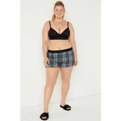 Victorias Secret PINK Victoria's Secret PINK Flannel Sleep Boxy -Victoria's Secret PINK Shop unnamed file 5106