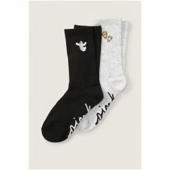 Victorias Secret PINK Victoria's Secret Pink Black Crew Sock 2 Pack -Victoria's Secret PINK Shop unnamed file 5199