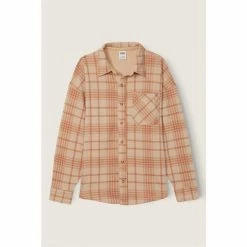 Victorias Secret PINK Victoria's Secret PINK Light Sand Fleece Shirt Jacket