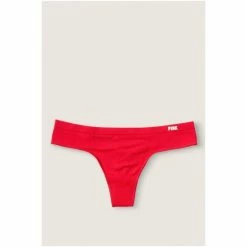 Victorias Secret PINK Victoria's Secret PINK Seamless Thong Panty Coral Cream With Graphic -Victoria's Secret PINK Shop unnamed file 55