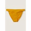 Victorias Secret PINK Victoria's Secret PINK Golden Mustard Cotton Crossover Bikini Underwear