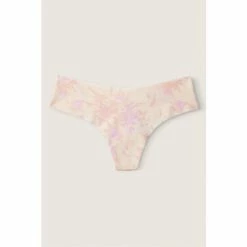 Victorias Secret PINK Victoria's Secret PINK No Show Thong Panty Sorbet Sunset