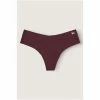 Victorias Secret PINK Victoria's Secret PINK No Show Thong Panty Coffee Brown