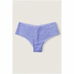 Victorias Secret PINK Victoria's Secret PINK Blue Violet No Show Soft Lace Cheeky Panty -Victoria's Secret PINK Shop unnamed file 640