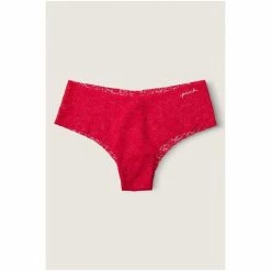 Victorias Secret PINK Victoria's Secret PINK Blue Violet No Show Soft Lace Cheeky Panty -Victoria's Secret PINK Shop unnamed file 643