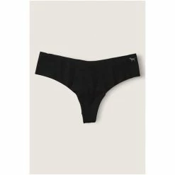Victorias Secret PINK Victoria's Secret PINK No Show Cotton Thong Panty Grey Oasis Marl -Victoria's Secret PINK Shop unnamed file 664