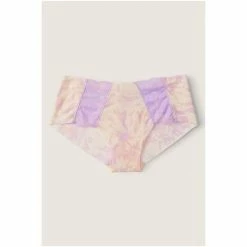 Victorias Secret PINK Victoria's Secret PINK No Show Lace Trim Hipster Panty Capri Pink Floral -Victoria's Secret PINK Shop unnamed file 818