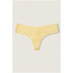 Victorias Secret PINK Victoria's Secret PINK No Show Lace Thong Panty Purple Petal -Victoria's Secret PINK Shop unnamed file 939
