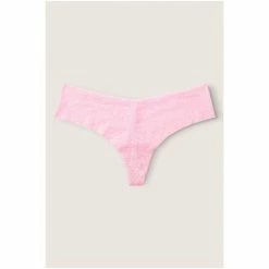 Victorias Secret PINK Victoria's Secret PINK No Show Lace Thong Panty Purple Petal -Victoria's Secret PINK Shop unnamed file 940