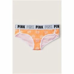 Victorias Secret PINK Victoria's Secret PINK Citrus Orange Logo Print Logo Hipster Panty -Victoria's Secret PINK Shop unnamed file 968