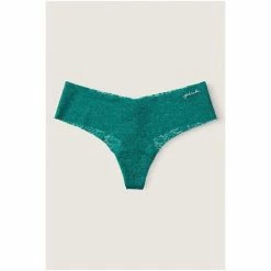Victorias Secret PINK Victoria's Secret PINK Atomic Pink No Show Soft Lace Thong Panty -Victoria's Secret PINK Shop unnamed file 984